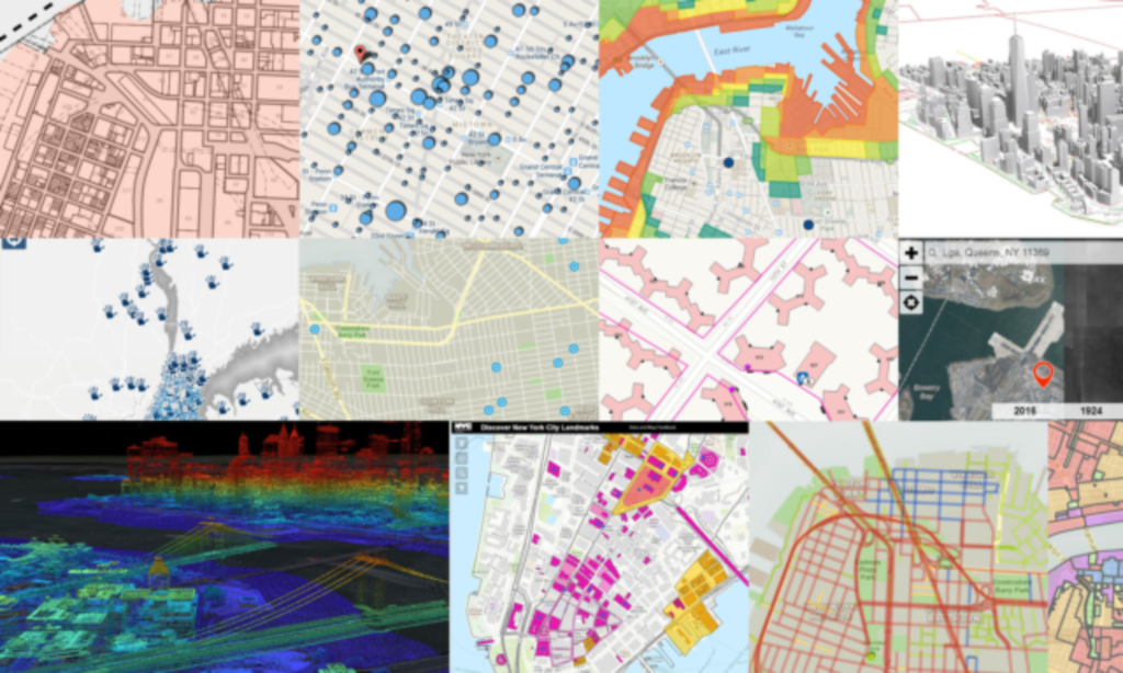 Series of digital maps created by GISMO Members