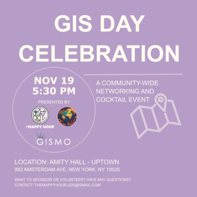 Read more about the article Nov 19: GIS Day Celebration